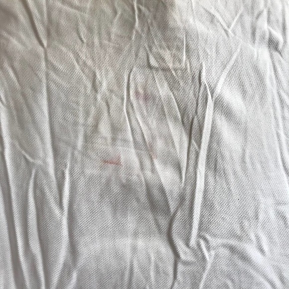 Vintage Logo Polo Shirt Kangaroo Pub Hong Kong Sz XL White Travel Foreign READ - Picture 6 of 7